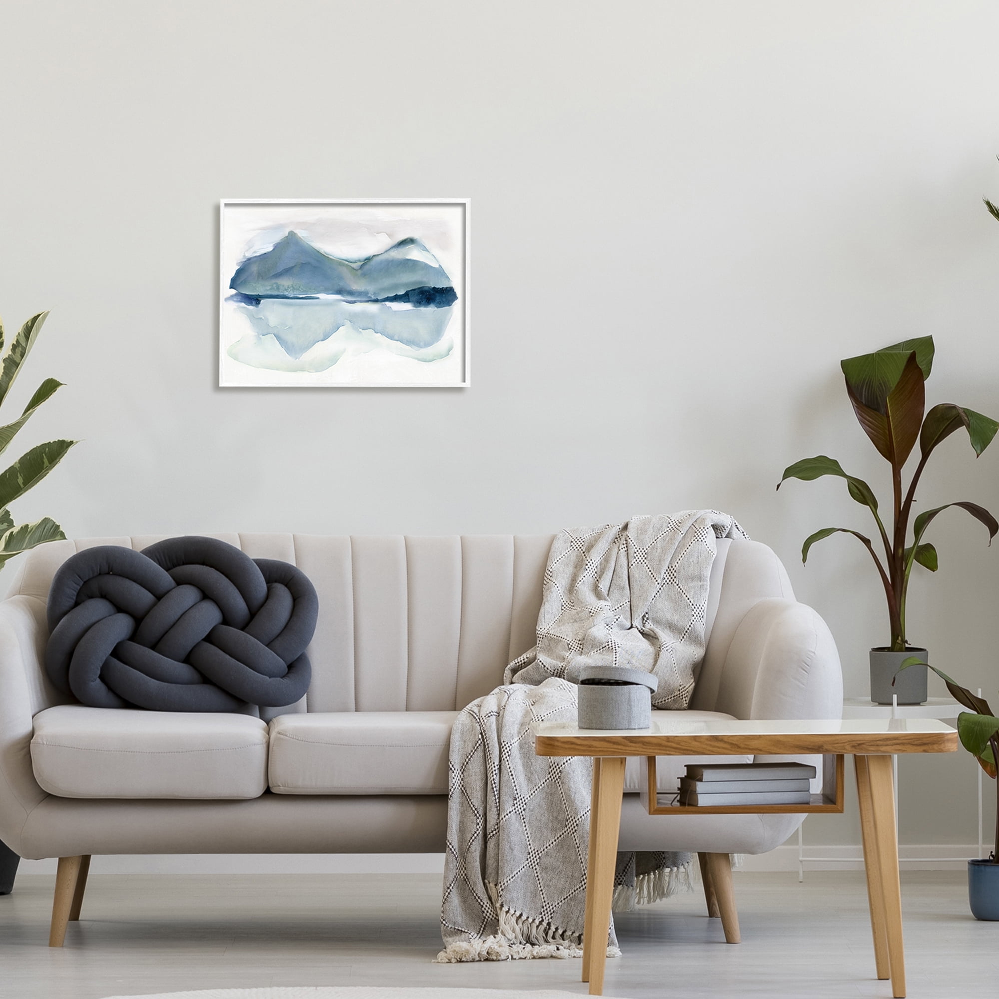 Stupell Industries Iceberg Mountain Water Glacier Reflection Abstract Landscape,20 x 16, Design by Carol Robinson