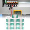 thumbnail image 1 of 3 In 3 Out Wire Connector, Copper Conductor Quick Wiring Connectors 10PCS 41A 450V  For 0.5-6mm² Electrical Wires, 1 of 8