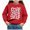 H290-Red, variant on TOWED22 Girl's Sweatshirt Oversized Cute Graphic Crewneck Long Sleeve Pullover Tops,3Y