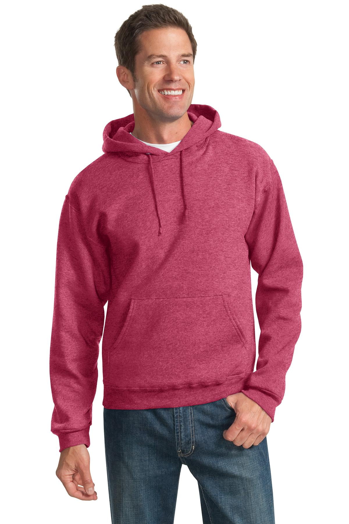 JERZEES Jerzees Men's Drawstring Pouch Pocket Hooded Sweatshirt