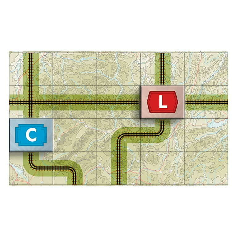 Capstone Games Nano9Games Volume 1: Railways - Capstone Games, 19th Century Theme Action Performing Railroad Game, 1 Giocatore, 30 minuti