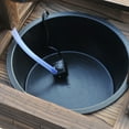 thumbnail image 5 of Kozy Life Outdoor Wishing Well Water Fountain with Pump, Garden Wooden Fountain, 5 of 9