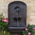 thumbnail image 2 of Sunnydaze Seaside Solar Wall Fountain, 27 Inch Tall, 2 of 9