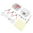 thumbnail image 3 of Caja para hacer joyas de 3 capas, suministros para hacer joyas, accesorios de decoración DIY para adultos y principiantes, 3 of 12