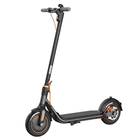 Restored Segway Ninebot KickScooter F35, 25 Mi Range & 18.6 MPH, 10" Tire, Dual Braking System and Cruise Control, Electric Commuter Scooter (Refurbished)