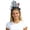 Grey, variant on HEVRJEWJD Unisex Sports Fan Headband Stretchy Comfortable Sweat Wicking Hair Band For Athletic Support And Team Blue One Size