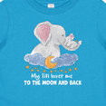 thumbnail image 4 of Inktastic My Titi Loves Me to the Moon and Back Elephant Family Boys or Girls Baby T-Shirt, 4 of 5
