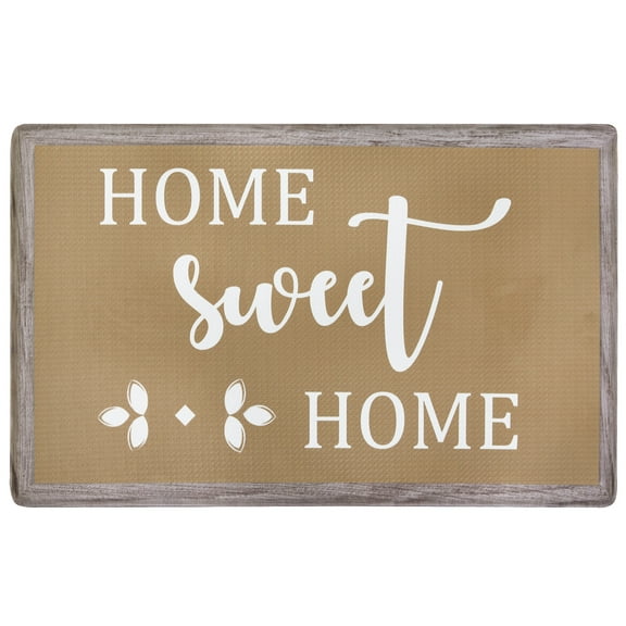 Simple Elegance Anti Fatigue Mat 18" x 30" - Modern Farmhouse - Tan