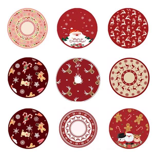 Herramienta para hornear galletas de fondant tridimensional con temática navideña con juego de sellos de émbolo, pan de jengibre para niño/niña, muñeco de nieve, Papá Noel, árbol de Navidad, reno,