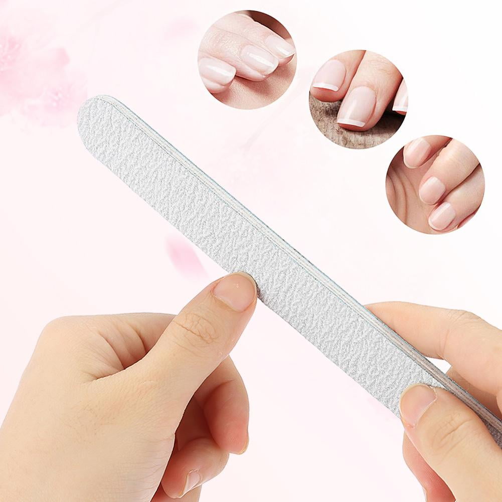 Ashata 50Pcs/Set Professional Acrylic Nail File Sanding Polisher ...