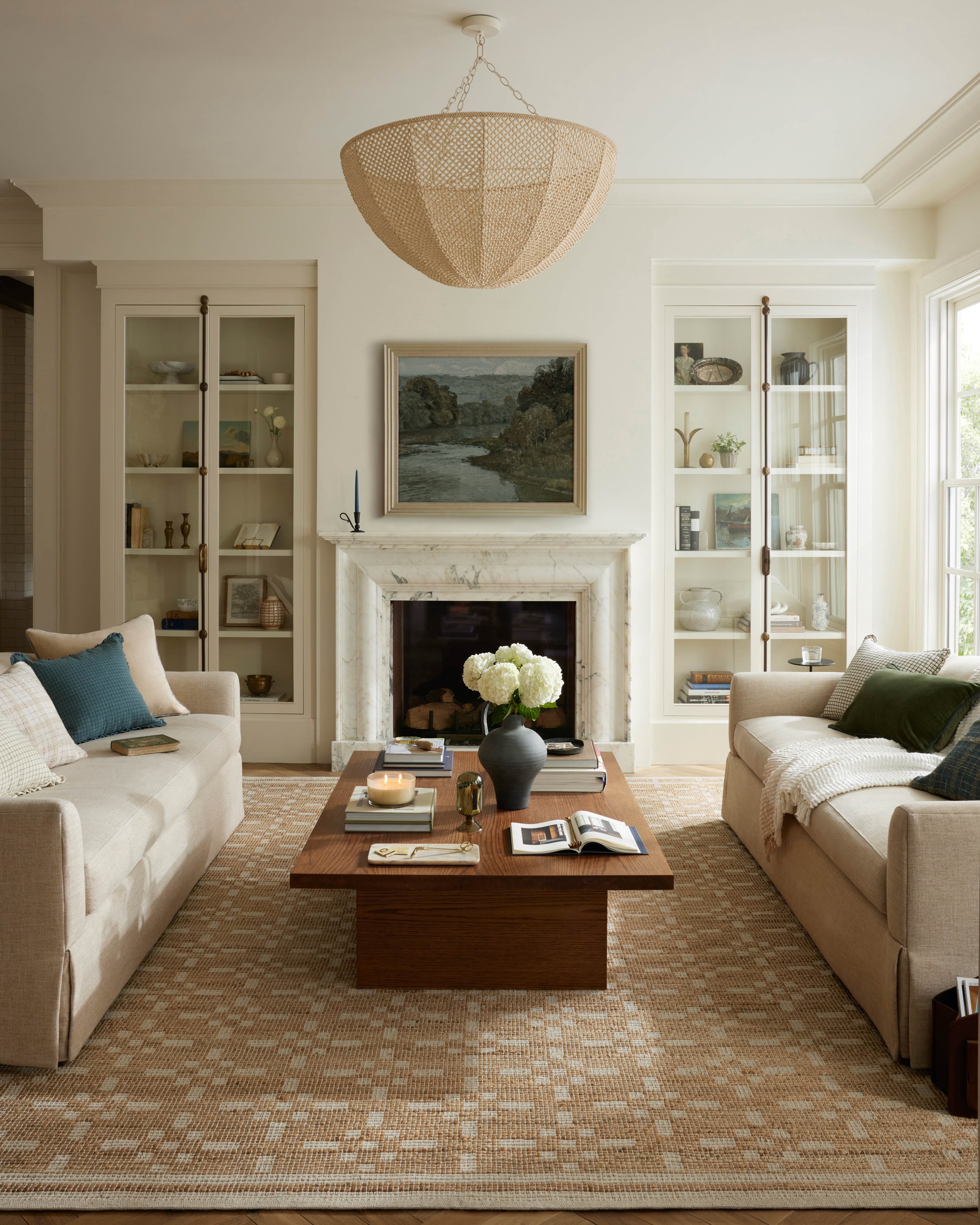 Chris Loves Julia x Loloi Judy Natural / Ivory 7'-9" x 9'-9" Area Rug