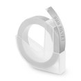 thumbnail image 1 of 9mm 3D Label Tape Compatible for Dymo 3D Embossing Tape Plastic Printer Ribbon for Dymo 12965 Label Maker Motex E101 B90 Labeler Silver 9mm, 1 of 6