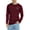 L-Black Red, variant on MLANM Men's Casual Cotton Striped Crewneck Long-Sleeve T-Shirt Basic Pullover Tee Shirt, 3XL Black White