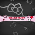 thumbnail image 5 of Hello Kitty Car Seat Covers - Cute Front Seat Covers, PU Leather Seat Covers for Cars, SUV, Van, Trucks, Hello Kitty Car Accessories 2pc Black, 5 of 10