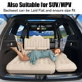 thumbnail image 4 of Backseat Car Air Mattress, Inflatable AirBed for SUV Back Seat Trunk Sleeping, Van Rear Seat Camping Sleeping Bed with Electric Air Pump, 4 of 7