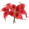 thumbnail image 2 of Visland 10PCS RealTouch Artificial Calla Lily Flowers for Wedding Bouquets, centerpieces, and Floral Decor, 2 of 7