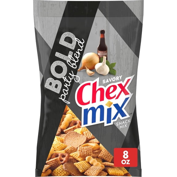 Chex Mix Savory Bold Party Blend Snack Mix, 8 oz