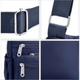 thumbnail image 5 of Women’s Crossbody Bag,RFID Purses for Women Fabric Nylon Multi Pocket Crossbody Bag Ladies Travel Handbag/Navy Blue, 5 of 8