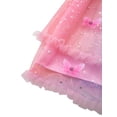 thumbnail image 3 of Flower Girl Dresses for Wedding Tulle Princess Pageant Birthday Party Gown with Sequined Mesh & Bowknot Belt Party Princess Outfit for 5-6 Years Kids, Pink, 3 of 14