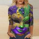 thumbnail image 4 of TaTaai Hoodies Shirts for Women Early Fall Long Sleeve Tops Vintage Graphic Outfits Tops Fashion Pullover Tees Gift, 4 of 6