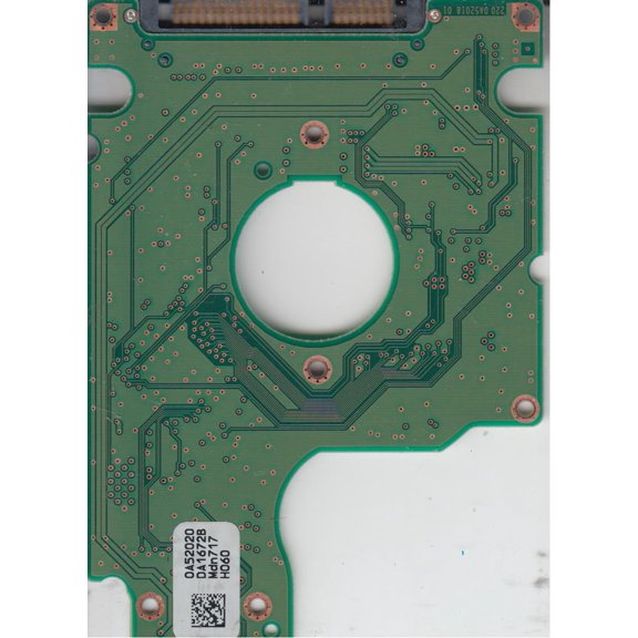 HTS541612J9SA00, 0A52020 DA1672B, 0A53319, DA1905, Hitachi SATA 2.5 PCB