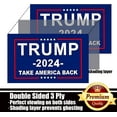 Trump 2024 Flag 3x5 Outdoor Double Sided 3 PlyDonald Trump Take America Back Flags Vivid Color