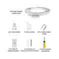 thumbnail image 4 of 5 Metre Bendable Ceiling Curtain Rail, Flexible Ceiling Curtain Rail, Curtain Rail, Accessories, Curved Curtain Rail-Good, 4 of 5
