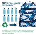 thumbnail image 4 of Wildkin Kids Sharks ECO rPET Next Gen Backpack - 15 Inch / 12L, 4 of 8