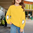 thumbnail image 2 of Mercatoo Season Girls Sweatshirt Print Long Sleeve Pullover Multiple Color Options for Casual Wear and 5t Girls Clothes Winter, 2 of 5
