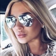 thumbnail image 3 of RB-Hip Hop-sunglasses FREE SHIPPING Aviator RB3025 Silver Mirror, 3 of 5
