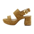 thumbnail image 2 of Aerosoles Camera Women's Heels Cognac Suede Size 6.5 W, 2 of 8