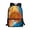 Flaming Basketball Print, variant on HUIACONG Lightning Baseball Print School Backpack for Boys Girls Ages 6-18 Large Capacity Water Resistant Multi Compartment Backpack for Elementary Middle High School Back to School Daily Use