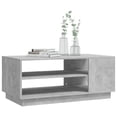 thumbnail image 2 of vidaXL Coffee Table Concrete Grey 102x55x43 cm Engineered Wood, 2 of 4
