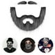 thumbnail image 2 of KAKOWELY 1 Juego de Bigotes Postizos para Halloween, Barba Falsa Esponjosa, Kit de Bigote y Cejas para Cosplay, Accesorio para Cosplay, 2 of 4