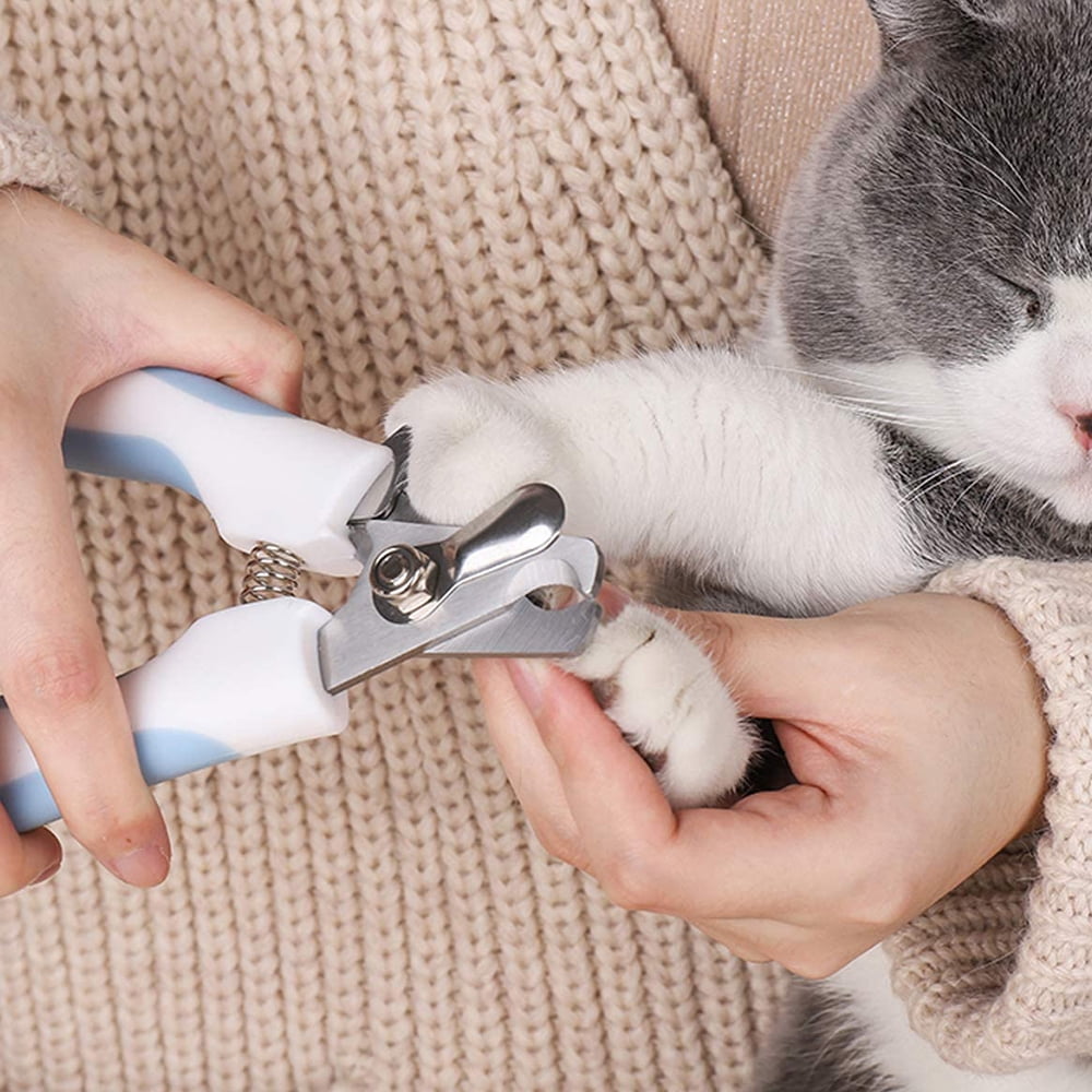 Hotelus Pet Nail Clippers Professional Dog Nail Clippers And Claw Trimmer Home Grooming Tool With Safety Guard To Avoid Over Trimming Pink