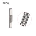 thumbnail image 3 of Pasadores de Acero Inoxidable Unique Bargains 2x14mm 20uds Centro Estriado Plano Chaflanado, 3 of 5