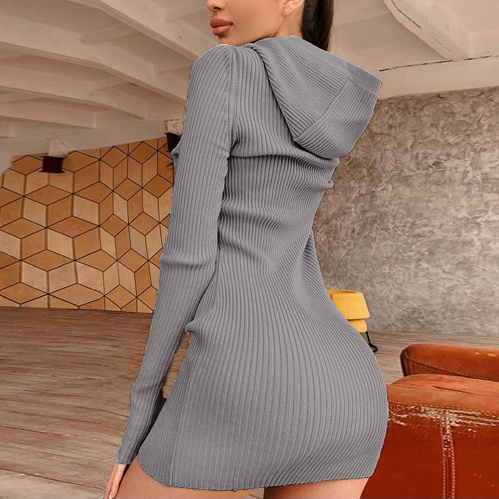 Yotyukeb Women Sexy Solid Long Sleeve 