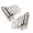 Brushed Nickel-20 Pack, variant on 3/8"et Cabinet Hinges Brushed Nickel (10 Pair -20) Offset Sclosing For Kitchen Cabinets Satin W/silicon Bumpers & Upgraded Screws
