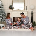 thumbnail image 4 of Santa Claus pattern matching pajama set - Gray version, 4 of 7