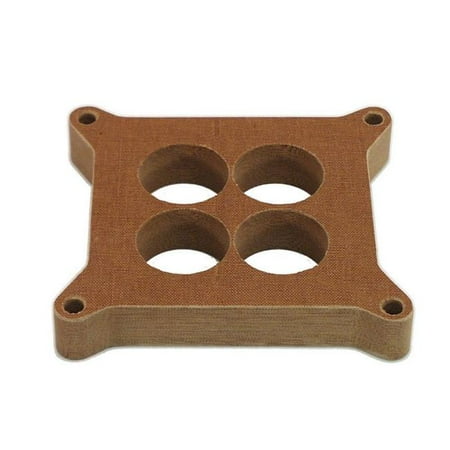 

Canton 85-150 1 in. 4 Hole Phenolic Carburetor Spacer for 4150 & 4160 Holley