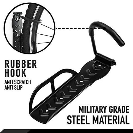 HOMEE Bike Hanger, Heavy Duty Bicycle Wall Hook Mount 