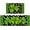 Lucky Shamrock, variant on St. Patricks Day Clover Kitchen Rugs Set of 2, Shamrock Eucalyptus Leaves Polka Dot Kitchen Mats Decor, Spring Gold Coins Irish Floor Door Mat Home Decorations -17x29 and 17x47 Inch