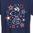 thumbnail image 3 of Peanuts - Snoopy Stars - Women's Short Sleeve Graphic T-Shirt, 3 of 6