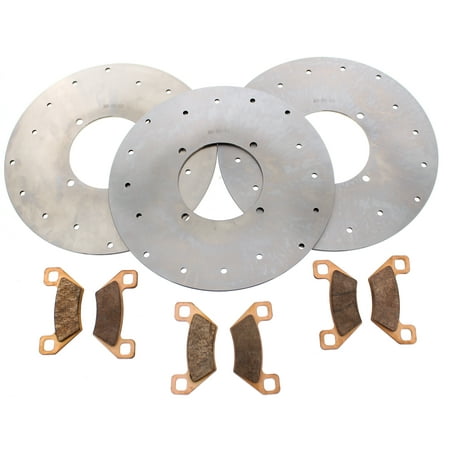 - 2016 Arctic Cat 1000 Mud Pro SE Front and Rear Brake Rotors and Brake Pads