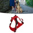 thumbnail image 4 of Dog Harness, Reflective Pet Chest Harness BreathableMesh Red  For Outdoor Walking M, 4 of 8