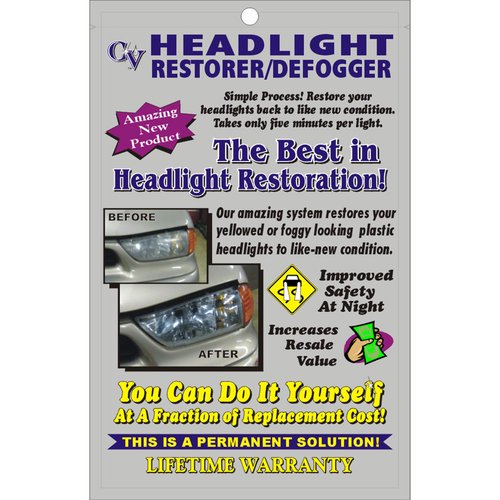 Crystal View DoItYourself Headlight Restoration Kit