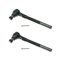 TRQ Front Inner Tie Rod Set Fits Select 1994-1999 Dodge Ram 1500 Ram 2500 Ram 3500