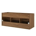 thumbnail image 5 of Modway Render 48" Double Sink Compatible (Not Included) Bathroom Vanity Cabinet in Walnut, 5 of 8