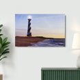 thumbnail image 6 of Northlight LED Lighted Seaside Lighthouse Canvas Wall Art - 15.75" x 23.5", 6 of 8