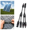 thumbnail image 4 of Adaptador de enchufe / enchufe de de panel solar tipo Y de 2 piezas Protección anti impermeable para módulos solares fotovoltaicos Sunnimix Conector de panel, 4 of 8